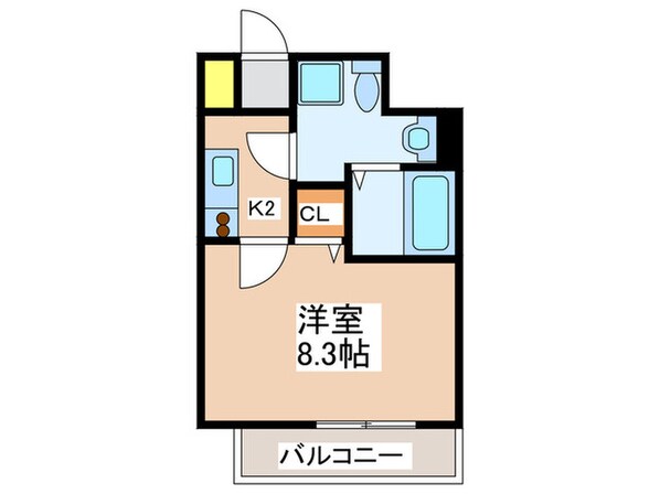 セレニテ難波西の物件間取画像